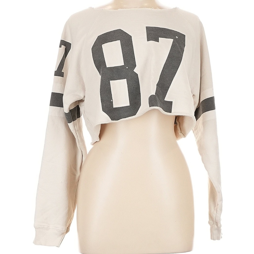 FREE PEOPLE X RETROBRAND CROPPED SWEATSHIRT